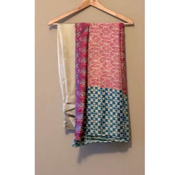 NEW - never worn beautiful 3 piece silk suit - Picture 2 of 3